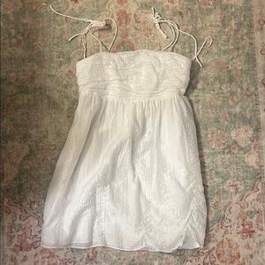 White babydoll style Dress